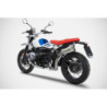 výfuk  ZARD R nineT High limited - strieborný