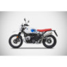 výfuk  ZARD R nineT High limited - strieborný
