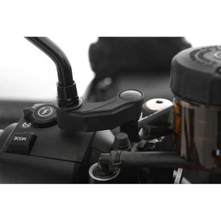 nadstavec na zrkadlo - Set - čierny