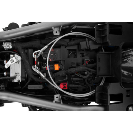 systém proti krádeži prilby HELM-LOCK - čierny