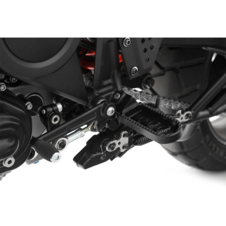 Znížené stupačky ERGO-COMFORT - čierne