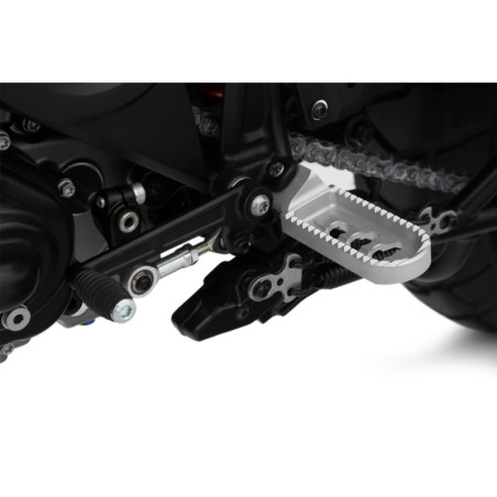 Znížené stupačky ERGO-COMFORT - strieborné