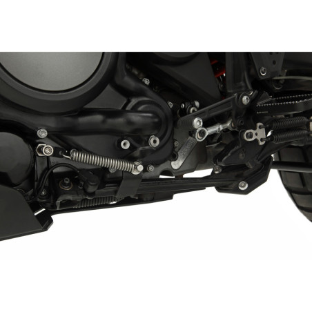 Podpera bočného stojana - čierna