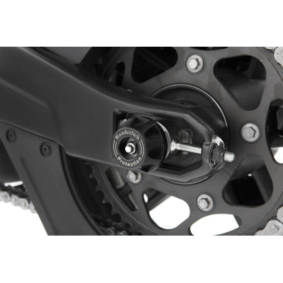 ochrana náprav 'DOUBLESHOCK' - zadné - čierna