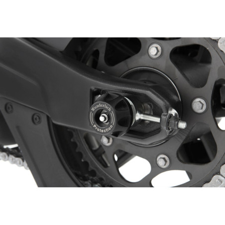 ochrana náprav 'DOUBLESHOCK' - zadné - čierna