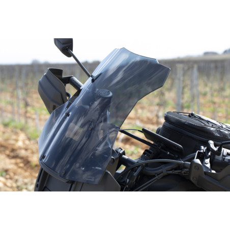 čelné sklo MARATHON vrátane výstuže - dymovo šedé