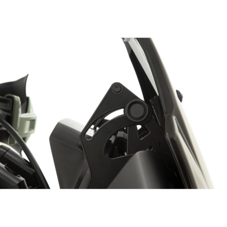 Výstuha čelného skla - čierna - pravá