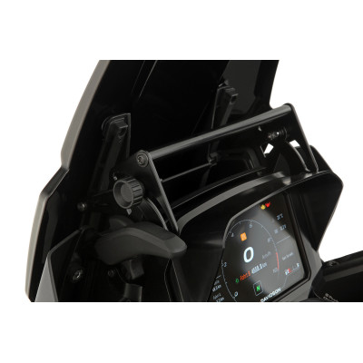 Výstuha čelného skla - čierna - ľavá