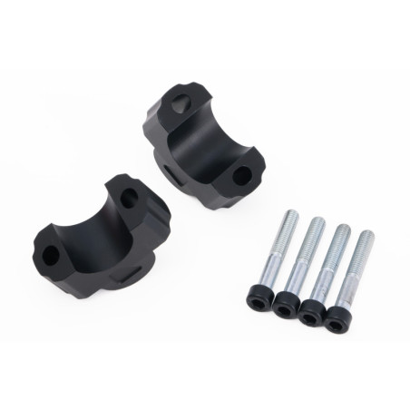 Zvýšenie na riadidlá Ergo 25 mm - čierna