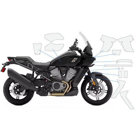 sada fólie na lak PremiumShield - transparentná