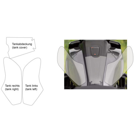 fólia na nádrž PremiumShield - transparentná