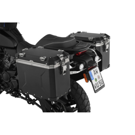 Sada kufrov EXTREME - čierna