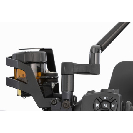 dodatočné zvýšenie zrkadla - čierne - 25mm