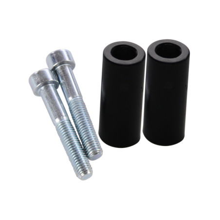 dodatočné zvýšenie zrkadla - čierne - 25mm