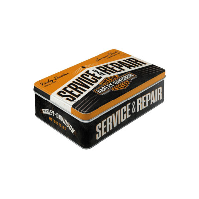 Harley-Davidson Service & Repair Flat Storage Jar