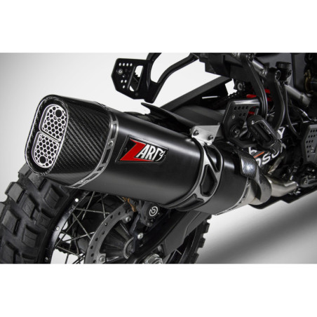 ZARD Slip-On výfuks karbónovým krytom - nehrdzavejúca oceľ