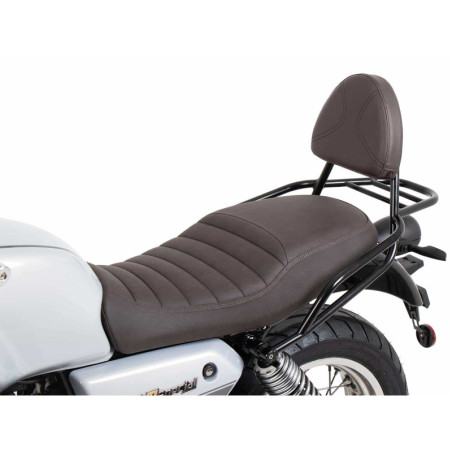MOTO GUZZI V7 STONE SPECIAL EDITION (850 CCM) (2022-) SISSY BAR S NOSIČOM BATOŽINY HNEDÝ