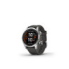 GARMIN fenix 7S Pro Solar, Silver Stainless Steel, Graphite Band