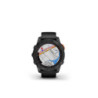 GARMIN fenix 7 Pro Solar, Slate Gray Stainless Steel, Black Band