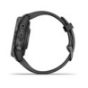 GARMIN fenix 7S Pro Sapphire Solar, Carbon Gray DLC Titanium, Black Band