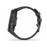 GARMIN fenix 7X Pro Sapphire Solar, Carbon Gray DLC Titanium, Black Band