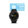 GARMIN Enduro 2, Sapphire Solar, Carbon Gray DLC Titanium. Black UltraFit Nylon strap