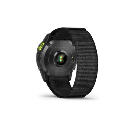 GARMIN Enduro 2, Sapphire Solar, Carbon Gray DLC Titanium. Black UltraFit Nylon strap