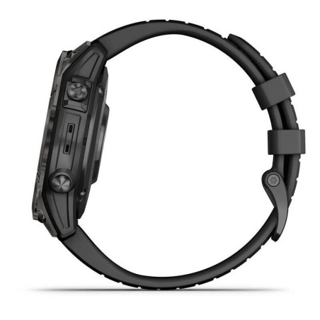 GARMIN epix Pro (g2) Sapphire, 47mm, Carbon Gray DLC Titanium, Black band