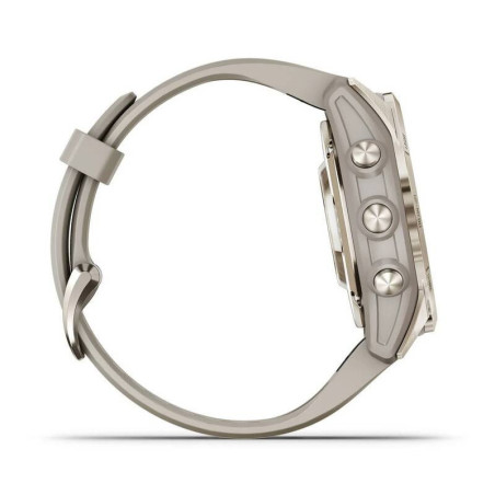 GARMIN epix Pro (g2) Sapphire, 42mm, Soft Gold, Light sand band