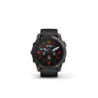 GARMIN epix Pro (Gen 2) Sapphire, 51 mm, Carbon Gray DLC Titanium, Black band