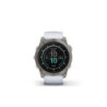 GARMIN epix Pro (g2) Sapphire, 51mm, Titanium, Whitestone band