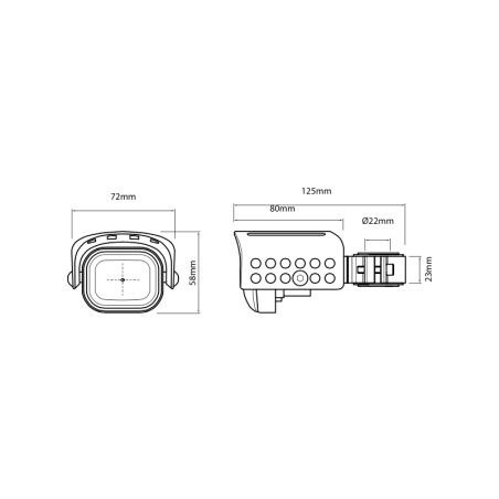 HONDA XL 750 TRANSALP (2023-) LED PRÍDAVNÝ SVETLOMET (SADA)