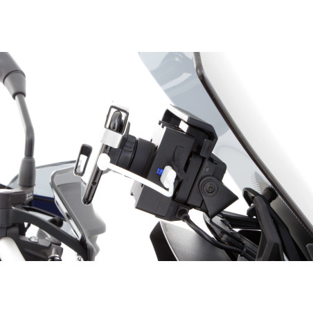 USB nabíjací box - »MultiClamp« - čierny