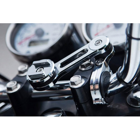 SP-Connect držiak na riadidlá  "TWIST TO LOCK"SPC/SPC - pochrómovaný