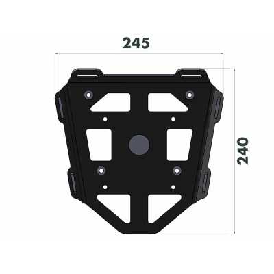 MINIRACK ZADNÝ NOSIČ
