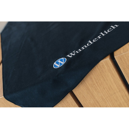 Osuška Wunderlich z mikrovlákna - čierna