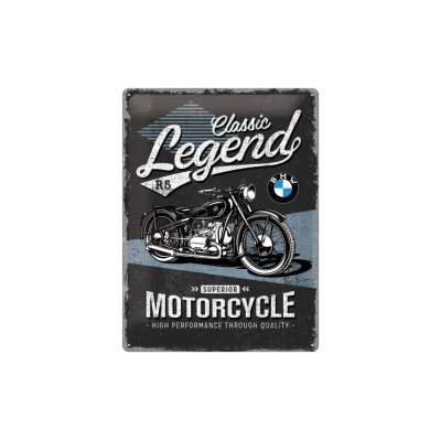 Plechová ceduľka BMW...