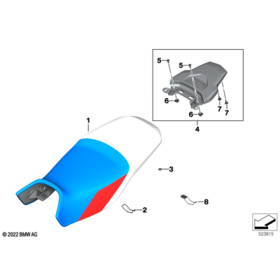 BMW Rallye sedadlo od 2021