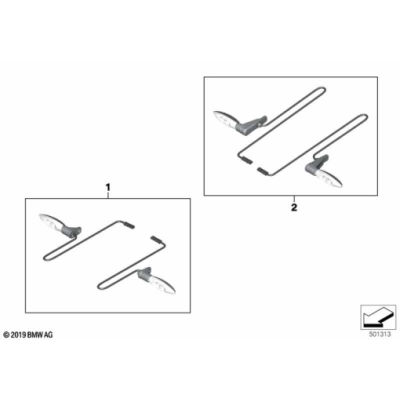 BMW Set led smeroviek dlhá...