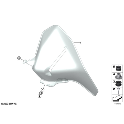 Ľavá kapotáž kokpitu – BMW...