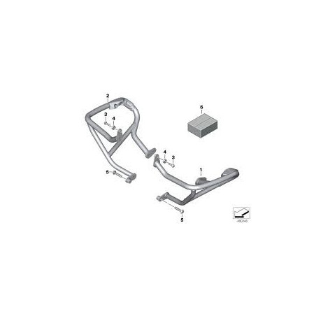 Padacie rámy R1200 pravé