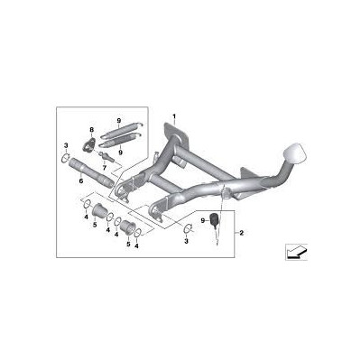 Hlavný stojan - montážna sada