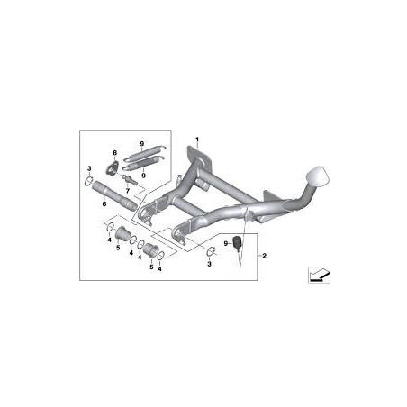 Hlavný stojan - montážna sada