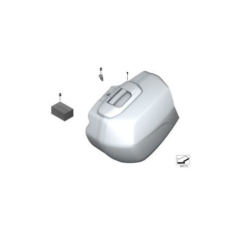 Turistický kufor - ľavý