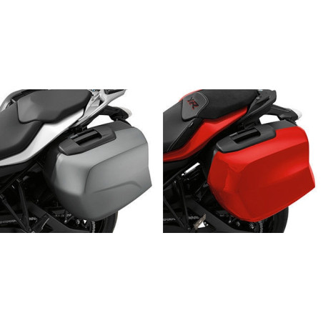 Turistický kufor  ľavý šedá mattná