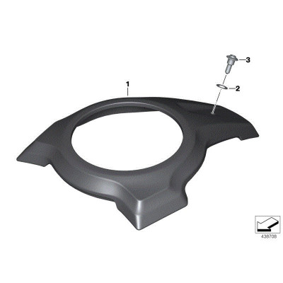 HP kryt nádrže karbon