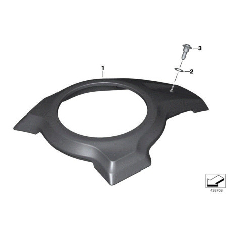 HP kryt nádrže karbon