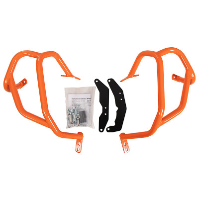 Oranžové ochranné rámy...