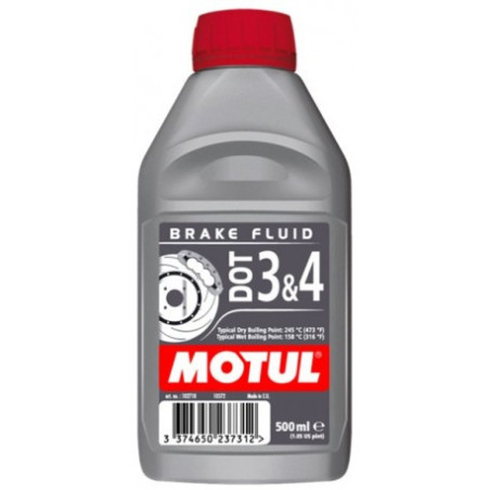 DOT 3 & 4 Brake Fluid 1 L