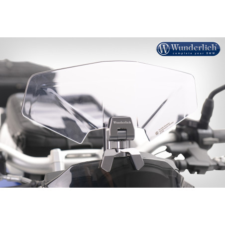 Deflektor na rovné plexi - číre